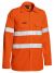 TenCate Tecasafe Plus 480 Taped Hi Vis Lightweight FR Vented Shirt