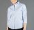 1251WL Square Textured 3/4 Sleeve Shirt