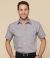 Windsor Mens Puppy Tooth Short Sleeve Shirt