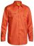 Hi Vis Cool Lightweight Gusset Cuff Drill Shirt