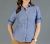 1713WHL Chambray Dobby Long Sleeve Casual Slim Fit Shirt