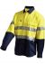 Hi-Vis 2 Tone Regular Weight Taped Shirt 