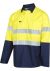 Hi-Vis 2 Tone Closed Front Lightweight Taped Shirt