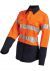 Hi-Vis Womens 2 Tone Lightweight Taped Shirt