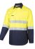 Hi-Vis 2 Tone Closed Front Dual Weight Welders Taped Shirt