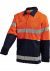 Hi-Vis 2 Tone Cotton Drill Taped Jacket