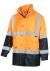 Hi-Vis 2 Tone Waterproof Taped Rain Jacket