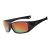 Street Walker  Black Gloss Frame Red Mirror Lens