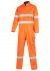 Hi-Vis 2-Tone Tropical Lightweight Taped Coverall with Zip Closure