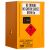 Flammable Storage Cabinet 30L 1 Door, 1 Shelf