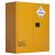 TOXIC SUBSTANCE STORAGE CABINET: 160L - 2 DOORS - 2 SHELVES