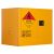 ORGANIC PEROXIDE STORAGE CABINET: 100L - 2 DOORS - 1 SHELF