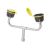 PRATT EYEWASH NOZZLE ASSEMBLY S/STEEL WITH RUBBER EYECUP SUITS ALL ELITE EYEWASH