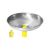 PRATT S/STEEL SHOWER HEAD WITH SWIRLTEC NOZZLE SUITS SE693