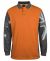 JB's HV L/S SOUTHERN CROSS POLO ORANGE