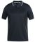 PDM JACQUARD CONTRAST POLO GUNMETAL