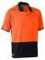 Hi Vis Polyester Mesh Polo short sleeve