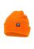 Hi-Vis Orange Beanie with Retro-Reflective Stripes