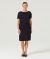 NNT P/V Gaberdine Flex Waist Box Pleat Skirt CAT2QB