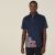 NNT Polyester Knit Water Dreaming Indigenous Print Polo CATJH6
