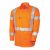 Lightweight NSW Rail Vented L/S Hi-Vis Drill Shirt with Perforated Reflective Tape