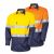 Regular Weight L/S Cotton Hi-Vis Shirt with Reflective Tape