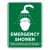 EMERGENCY SHOWER SIGN 300 X 225 METAL