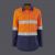 KingGee Womens Workcool Vented Spliced Spliced Shirt Taped Long Sleeve K44227