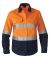 KingGee Womens Reflective Spliced Drill Shirt Long Sleeve K44532