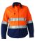 KingGee Workcool2 Womens Hi Vis Ref Spliced Shirt Long Sleeve K44544