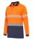 KingGee Mens Workcool Hyperfreeze Spliced Polo Long Sleeve Taped K54225