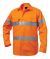KingGee Mens Reflective Drill Shirt Long Sleeve K54250
