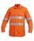 KingGee Mens Workcool2 Hi Vis Reflective Shirt Long Sleeve K54890