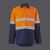 KingGee Mens Workcool Vented Closed Front Spliced Shirt Taped Long Sleeve K54914