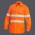 KingGee Mens Shieldtec Lenzing Fr Hi-Vis Spliced Open Front Taped Shirt K84001