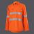 KingGee Womens Shieldtec Lenzing FR Hi-Vis Open Front Taped Shirt K84003