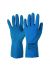 Blue Silverlined Gloves 