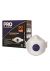 Dust Masks Flat Fold P2+Valve box of 10