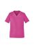 Pink Unisex V-Neck Scrub Top