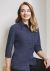 Ladies Harper 3/4 Sleeve Shirt