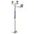 PEDESTAL MOUNTED EYE WASH WITH BOWL - NO FOOT TREADLE