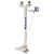 PEDESTAL MOUNTED EYE WASH WITH BOWL & FOOT TREADLE