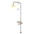 COMBINATION SHOWER WITH EYE & FACE WASH AND BOWL - NO FOOT TREADLE
