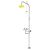 COMBINATION SHOWER WITH EYE WASH AND BOWL - NO FOOT TREADLE