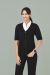 Womens Zip Front Short Sleeve Knit