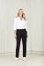 Comfort Womens Waist Straight Leg Pant
