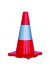 Orange PVC Traffic Cone / Reflective Tape 450mm