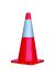 Orange PVC Traffic Cone / Reflective Tape 700mm