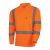 Mircomesh L/S Hi-Vis Polo NSW Rail Shirt with Perforated Reflective Tape