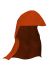 Pyromate Red Welders Cap Rusty Red